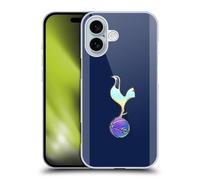 Head Case Designs Officially Licensed Tottenham Hotspur F.C. Dark Blue and Purple 2023/24 Badge Hard Back Case Compatible With Apple iPhone 16