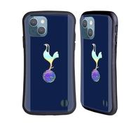 Head Case Designs Officially Licensed Tottenham Hotspur F.C. Dark Blue and Purple 2023/24 Badge Hybrid Case Compatible With Apple iPhone 13