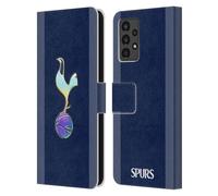 Head Case Designs Officially Licensed Tottenham Hotspur F.C. Dark Blue and Purple 2023/24 Badge Leather Wallet Case Compatible With Samsung Galaxy A13 (2022)