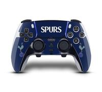 Head Case Designs Officially Licensed Tottenham Hotspur F.C. Dark Blue and Purple 2023/24 Badge Vinyl Sticker Gaming Skin Decal Cover Compatible With Sony PlayStation 5 PS5 DualSense Edge Controller