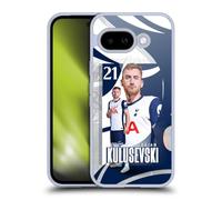Head Case Designs Officially Licensed Tottenham Hotspur F.C. Dejan Kulusevski 2024/25 First Team Gel Case [Military Grade Protection] Compatible With Google Pixel 9A