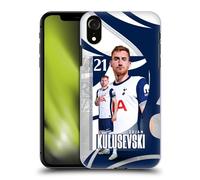 Head Case Designs Officially Licensed Tottenham Hotspur F.C. Dejan Kulusevski 2024/25 First Team Hard Back Case Compatible With Apple iPhone XR