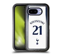 Head Case Designs Officially Licensed Tottenham Hotspur F.C. Dejan Kulusevski 2025/26 Players Home Kit 1st Group Ultra-Armoured Shockproof Case [Military Grade] Compatible With Google Pixel 9A