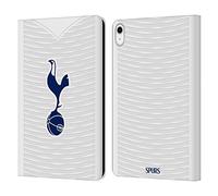 Head Case Designs Officially Licensed Tottenham Hotspur F.C. Home 2021/22 Badge Kit Leather Wallet Case Compatible With Apple iPad 10.9 2022/2025