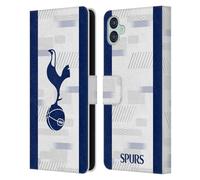 Head Case Designs Officially Licensed Tottenham Hotspur F.C. Home Kit 2023/24 Badge Leather Wallet Case Compatible With Samsung Galaxy M04 5G / A04e