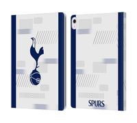 Head Case Designs Officially Licensed Tottenham Hotspur F.C. Home Kit 2023/24 Badge Leather Wallet Case Compatible With Apple iPad Air 13 2024/2025