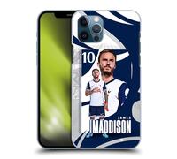 Head Case Designs Officially Licensed Tottenham Hotspur F.C. James Maddison 2024/25 First Team Hard Back Case Compatible With Apple iPhone 12 / iPhone 12 Pro