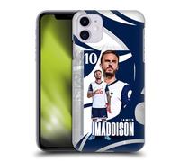 Head Case Designs Officially Licensed Tottenham Hotspur F.C. James Maddison 2024/25 First Team Hard Back Case Compatible With Apple iPhone 11