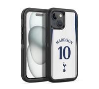 Head Case Designs Officially Licensed Tottenham Hotspur F.C. James Maddison 2025/26 Players Home Kit 1st Group Ultra-Armoured Shockproof Case [Military Grade] Compatible With Apple iPhone 15