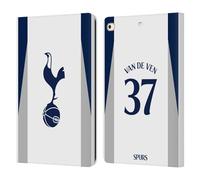 Head Case Designs Officially Licensed Tottenham Hotspur F.C. Micky van de Ven 2025/26 Players Home Kit Leather Wallet Case Compatible With Apple iPad 9.7 2017 / iPad 9.7 2018