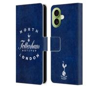 Head Case Designs Officially Licensed Tottenham Hotspur F.C. North London Badge Leather Wallet Case Compatible With Apple iPhone 17