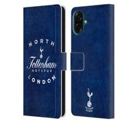 Head Case Designs Officially Licensed Tottenham Hotspur F.C. North London Badge Leather Wallet Case Compatible With Samsung Galaxy A07