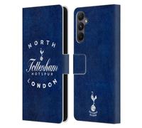 Head Case Designs Officially Licensed Tottenham Hotspur F.C. North London Badge Leather Wallet Case Compatible With Samsung Galaxy A05s