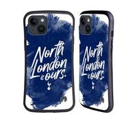 Head Case Designs Officially Licensed Tottenham Hotspur F.C. North London Is Ours Badge Hybrid Case Compatible With Apple iPhone 15 Plus