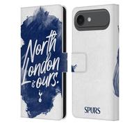 Head Case Designs Officially Licensed Tottenham Hotspur F.C. North London Is Ours Badge Leather Wallet Case Compatible With Apple iPhone 17 Air