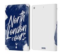 Head Case Designs Officially Licensed Tottenham Hotspur F.C. North London Is Ours Badge Leather Wallet Case Compatible With Apple iPad 10.2 2019/2020/2021