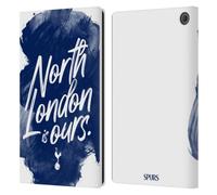 Head Case Designs Officially Licensed Tottenham Hotspur F.C. North London Is Ours Badge Leather Wallet Case Compatible With Amazon Fire Max 11 2023