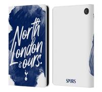 Head Case Designs Officially Licensed Tottenham Hotspur F.C. North London Is Ours Badge Leather Wallet Case Compatible With Amazon Fire 7 2022