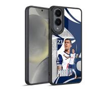 Head Case Designs Officially Licensed Tottenham Hotspur F.C. Pedro Porro 2024/25 First Team Gel Armour Case [Military Grade Protection] Compatible With Samsung Galaxy S25 Edge