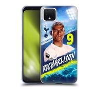 Head Case Designs Officially Licensed Tottenham Hotspur F.C. Richarlison 2023/24 First Team Gel Case [Military Grade Protection] Compatible With Google Pixel 4