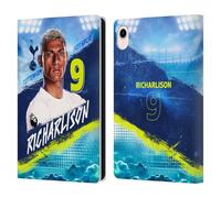 Head Case Designs Officially Licensed Tottenham Hotspur F.C. Richarlison 2023/24 First Team Leather Wallet Case Compatible With Apple iPad mini (2021/2024)