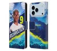 Head Case Designs Officially Licensed Tottenham Hotspur F.C. Richarlison 2023/24 First Team Leather Wallet Case Compatible With Apple iPhone 17 Pro