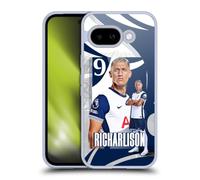 Head Case Designs Officially Licensed Tottenham Hotspur F.C. Richarlison 2024/25 First Team Gel Case [Military Grade Protection] Compatible With Google Pixel 9A