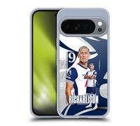 Head Case Designs Officially Licensed Tottenham Hotspur F.C. Richarlison 2024/25 First Team Gel Case [Military Grade Protection] Compatible with Google Pixel 10 and Compatible with MagSafe
