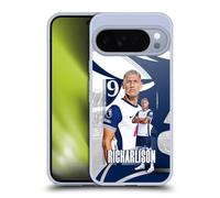 Head Case Designs Officially Licensed Tottenham Hotspur F.C. Richarlison 2024/25 First Team Gel Case [Military Grade Protection] Compatible with Google Pixel 10 Pro XL and Compatible with MagSafe