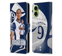 Head Case Designs Officially Licensed Tottenham Hotspur F.C. Richarlison 2024/25 First Team Leather Wallet Case Compatible With Apple iPhone 17