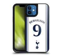Head Case Designs Officially Licensed Tottenham Hotspur F.C. Richarlison 2024/25 Players Home Kit Gel Armour Case [Military Grade Protection] Compatible With Apple iPhone 12 / iPhone 12 Pro