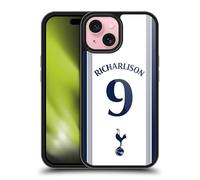 Head Case Designs Officially Licensed Tottenham Hotspur F.C. Richarlison 2024/25 Players Home Kit Gel Armour Case [Military Grade Protection] Compatible With Apple iPhone 15
