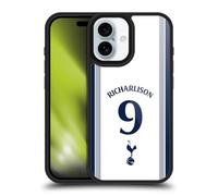 Head Case Designs Officially Licensed Tottenham Hotspur F.C. Richarlison 2024/25 Players Home Kit Gel Armour Case [Military Grade Protection] Compatible With Apple iPhone 16
