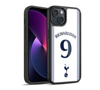 Head Case Designs Officially Licensed Tottenham Hotspur F.C. Richarlison 2024/25 Players Home Kit Gel Armour Case [Military Grade Protection] Compatible With Apple iPhone 13