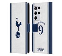 Head Case Designs Officially Licensed Tottenham Hotspur F.C. Richarlison 2024/25 Players Home Kit Leather Wallet Case Compatible With Samsung Galaxy S21 Ultra 5G