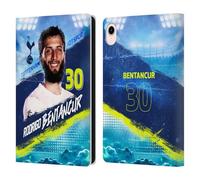 Head Case Designs Officially Licensed Tottenham Hotspur F.C. Rodrigo Bentancur 2023/24 First Team Leather Wallet Case Compatible With Apple iPad mini (2021/2024)