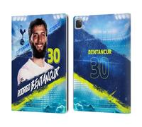 Head Case Designs Officially Licensed Tottenham Hotspur F.C. Rodrigo Bentancur 2023/24 First Team Leather Wallet Case Compatible With Apple iPad Pro 12.9 2020/2021/2022