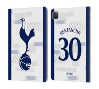 Head Case Designs Officially Licensed Tottenham Hotspur F.C. Rodrigo Bentancur 2023/24 Players Leather Wallet Case Compatible With Apple iPad Pro 11 2020/2021 / 2022