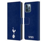 Head Case Designs Officially Licensed Tottenham Hotspur F.C. Small Cockerel Badge Leather Wallet Case Compatible With Apple iPhone 12 Pro Max