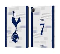 Head Case Designs Officially Licensed Tottenham Hotspur F.C. Son Heung-Min 2023/24 Players Leather Wallet Case Compatible With Apple iPad Pro 12.9 2020/2021/2022