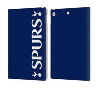 Head Case Designs Officially Licensed Tottenham Hotspur F.C. SPURS Badge Leather Wallet Case Compatible With Apple iPad 10.2 2019/2020/2021