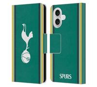Head Case Designs Officially Licensed Tottenham Hotspur F.C. Third 2024/25 Badge Kit Leather Wallet Case Compatible With Apple iPhone 16