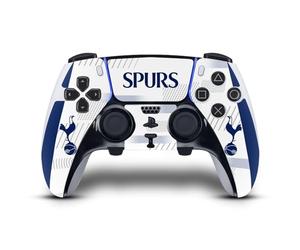 Head Case Designs Officially Licensed Tottenham Hotspur F.C. White 2023/24 Badge Vinyl Sticker Gaming Skin Decal Cover Compatible With Sony PlayStation 5 PS5 DualSense Edge Controller
