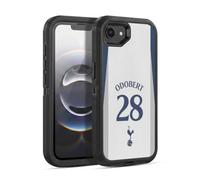 Head Case Designs Officially Licensed Tottenham Hotspur F.C. Wilson Odobert 2025/26 Players Home Kit 2nd Group Ultra-Armoured Shockproof Case Compatible With Apple iPhone 16e / iPhone 17e