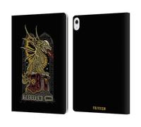 Head Case Designs Officially Licensed Trivium Big Dragon Graphics Leather Wallet Case Compatible With Apple iPad Air 13 2024/2025