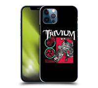 Head Case Designs Officially Licensed Trivium Deadmen And Dragons Date Graphics Hard Back Case Compatible With Apple iPhone 12 / iPhone 12 Pro