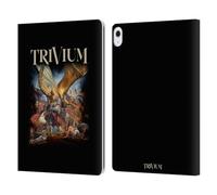 Head Case Designs Officially Licensed Trivium In The Court Of The Dragon Graphics Leather Wallet Case Compatible With Apple iPad Air 13 2024/2025