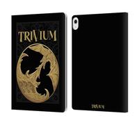 Head Case Designs Officially Licensed Trivium The Phalanx Graphics Leather Wallet Case Compatible With Apple iPad Air 13 2024/2025