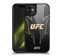 Head Case Designs Officially Licensed UFC Black Gold Jersey Logo Gel Armour Case [Military Grade Protection] Compatible With Apple iPhone 11