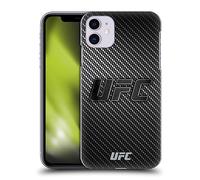 Head Case Designs Officially Licensed UFC Carbon Fiber Logo Hard Back Case Compatible With Apple iPhone 11